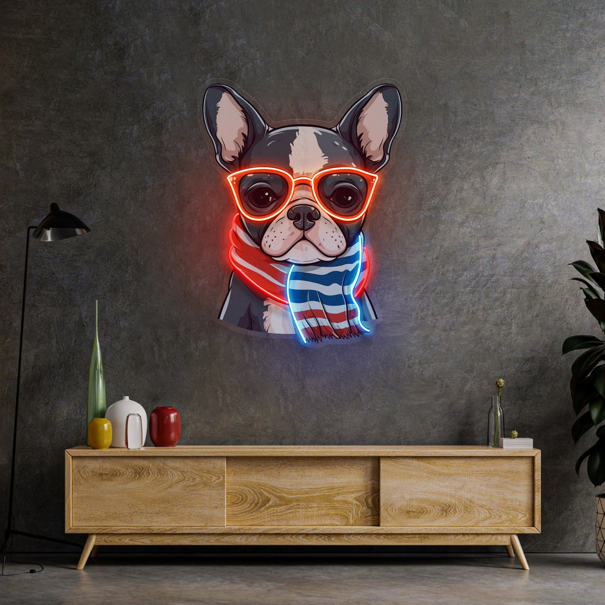 Letrero LED de mascota