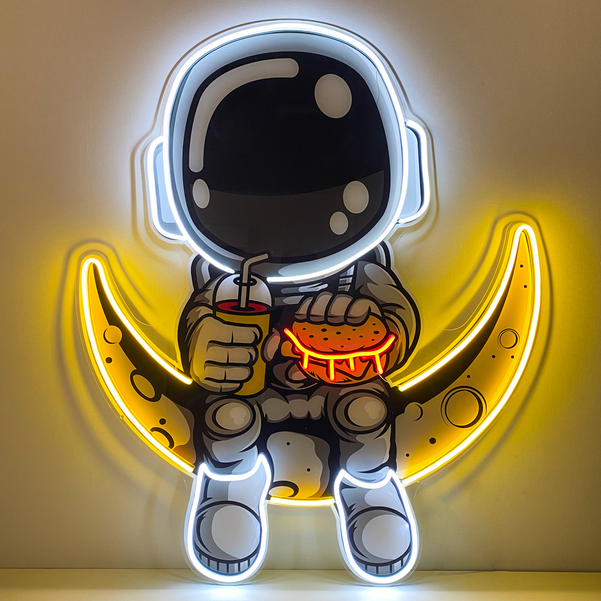 Ejemplo de letrero LED personalizado